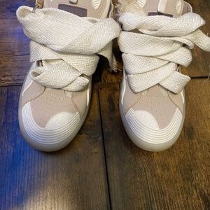 lanvin light pink sneakers